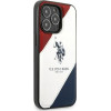 U.S. Polo Assn. US Polo USHCP14XPSO3 iPhone 14 Pro Max 6.7 white/white Tricolor Embossed - (USP000127-0)