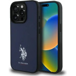 U.S. Polo Assn. US Polo USHCP15XPGEV iPhone 15 Pro Max 6.7 Navy Leather Embroidered DH Color - (USP000151-0)