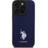 U.S. Polo Assn. US Polo USHCP15XPGEV iPhone 15 Pro Max 6.7 Navy Leather Embroidered DH Color - (USP000151-0)