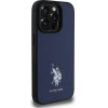 U.S. Polo Assn. US Polo USHCP15XPGEV iPhone 15 Pro Max 6.7 Navy Leather Embroidered DH Color - (USP000151-0)