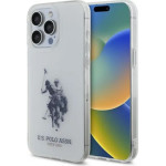 U.S. Polo Assn. US Polo USHCP15XTPUHRBH iPhone 15 Pro Max 6.7 white Shiny Big Logo - (USP000146-0)
