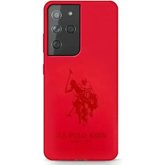 U.S. Polo Assn. US Polo USHCS21LSLHRTRE S21 Ultra G998 czerwony/red Silicone On Tone - (USP000103-0)