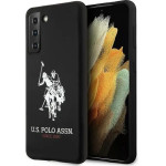 U.S. Polo Assn. US Polo USHCS21SSLHRBK S21 G991 czarny/black Silicone Logo - (USP000110-0)