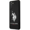 U.S. Polo Assn. US Polo USHCS21SSLHRBK S21 G991 czarny/black Silicone Logo - (USP000110-0)