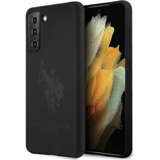 U.S. Polo Assn. US Polo USHCS21SSLHRTBK S21 G991 czarny/black Silicone On Tone - (USP000104-0)