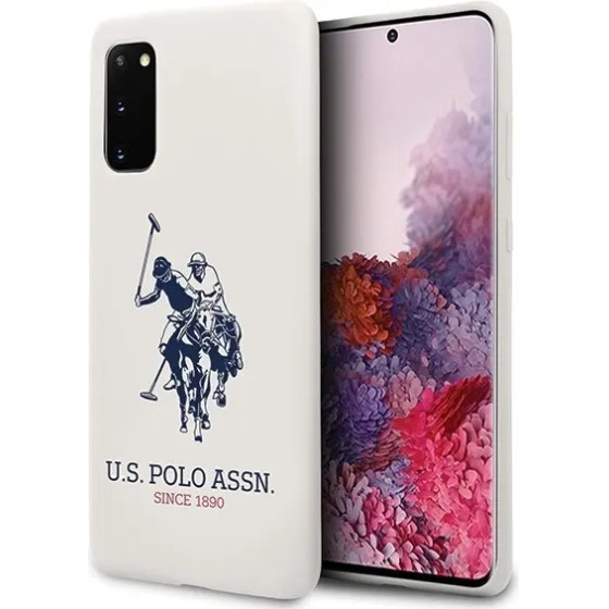 U.S. Polo Assn. US Polo USHCS62SLHRWH S20 G980 bialy/white Silicone Collection - (USP000016-0)