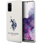 U.S. Polo Assn. US Polo USHCS67SLHRWH S20+ G985 bialy/white Silicone Collection - (USP000017-0)