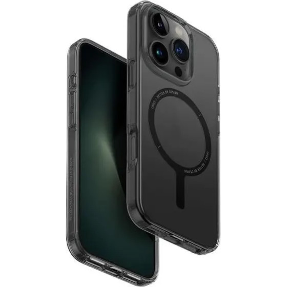 UNIQ Clario case iPhone 16 Pro 6.3 Magclick Charging smoke/smoke - (Uni001349-0)