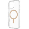 UNIQ Clario Magclick Charging Case for iPhone 16 Pro Max - Transparent Gold - (Uni001528-0)