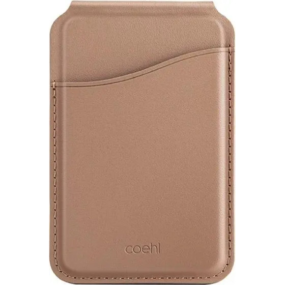 UNIQ Coehl Esme Magnetic Wallet with Mirror and Stand Beige/Dusty Nude - (Uni001138-0)