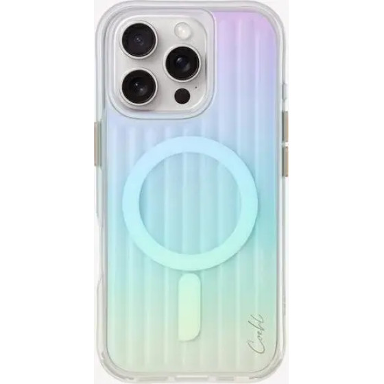 UNIQ Coehl Linear Magnetic Charging Case for iPhone 16 Pro - Iridescent - (Uni001388-0)