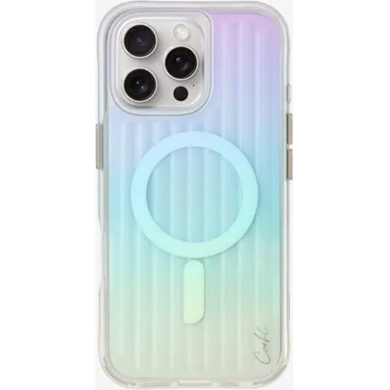 UNIQ Coehl Linear Magnetic Charging Case for iPhone 16 Pro Max - Iridescent - (Uni001394-0)