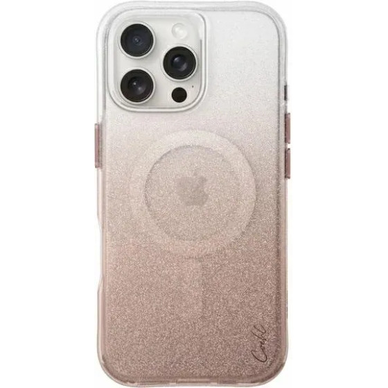 UNIQ Coehl Lumino Magnetic Charging Case for iPhone 16 Pro Max - Gold - (Uni001396-0)