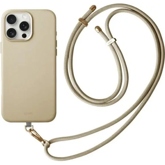 UNIQ Coehl Muse Magnetic Charging Case for iPhone 16 Pro Max - Beige - (Uni001410-0)