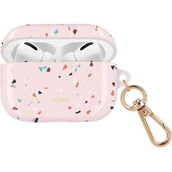 UNIQ Coehl Terrazzo AirPods Pro Case Pink/Blush Pink - (Uni000343-0)
