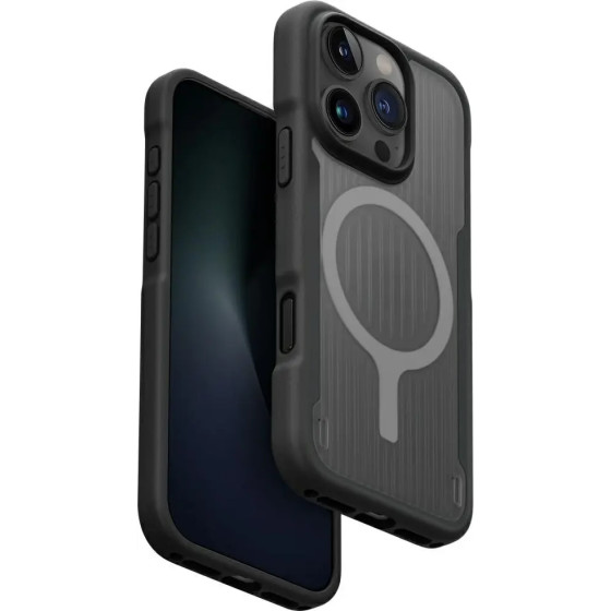 UNIQ Combat Active Magclick Charging Case for iPhone 16 Pro - Black - (Uni001508-0)