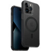 UNIQ Combat iPhone 14 Pro 6.1 case Magclick Charging black/concrete charcoal - (Uni000730-0)