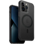 UNIQ Combat iPhone 14 Pro 6.1 case Magclick Charging black/concrete charcoal - (Uni000730-0)