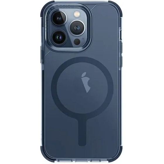 UNIQ Combat iPhone 15 Pro Max 6.7 Magclick Charging case dark blue/smoke blue - (Uni001079-0)