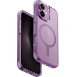 UNIQ Combat iPhone 16 6.1 Magclick Charging case pink/gray pink - (Uni001337-0)