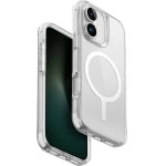 UNIQ Combat iPhone 16 6.1 Magclick Charging case white/lume white - (Uni001338-0)