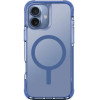 UNIQ Combat iPhone 16 Plus 6.7 Magclick Charging case blue/pearl blue - (Uni001341-0)