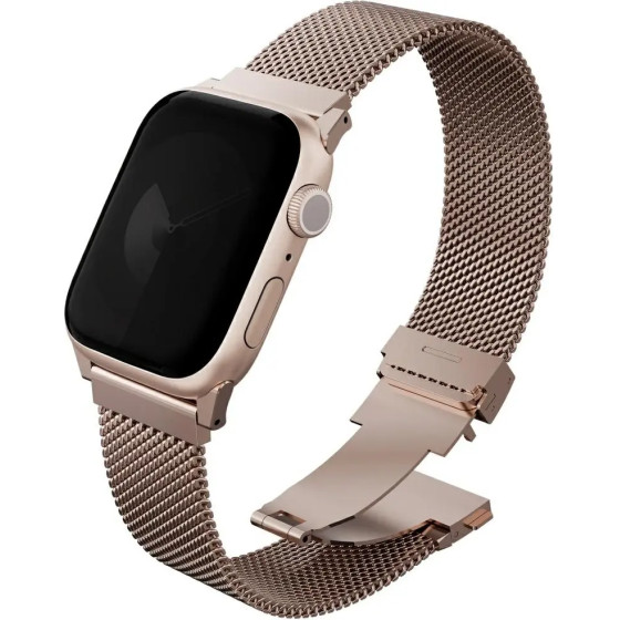 UNIQ Dante Pro Apple Watch Strap 44/45/46/49mm Stainless Steel - Pink - (Uni001502-0)