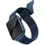 UNIQ Dante Stainless Steel Strap for Apple Watch 1/2/3/4/5/6/7/8/SE/SE2 38/40/41mm - Blue - (Uni000578-0)