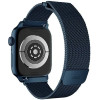 UNIQ Dante Stainless Steel Strap for Apple Watch 1/2/3/4/5/6/7/8/SE/SE2 38/40/41mm - Blue - (Uni000578-0)