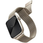 UNIQ Dante Stainless Steel strap for Apple Watch 1/2/3/4/5/6/7/8/SE/SE2 42/44/45mm - beige - (Uni000637-0)