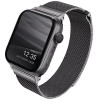 UNIQ Dante Stainless Steel strap for Apple Watch 1/2/3/4/5/6/7/8/SE/SE2 42/44/45mm - graphite - (Uni000365-0)