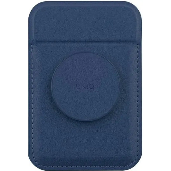UNIQ Flixa magnetic card wallet with stand navy blue - (Uni001084-0)