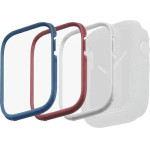 UNIQ Frame for Moduo 3in1 case for Apple Watch 4/5/6/7/8/SE/SE2 44/45mm - blue, red, white - (Uni000705-0)