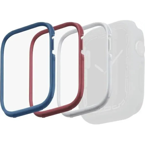 UNIQ Frame for Moduo 3in1 case for Apple Watch 4/5/6/7/8/SE/SE2 44/45mm - blue, red, white - (Uni000705-0)