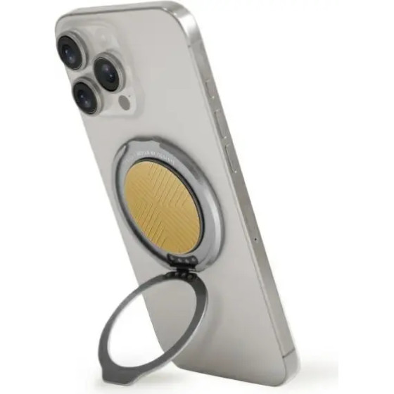 UNIQ Gripfit 360 Magnetic Mount&Kickstand Magnetic Holder yellow/canary yellow - (Uni001452-0)