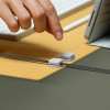UNIQ Hagen Magnetic Desk Pad Double-Sided Black and Blue - (Uni001131-0)