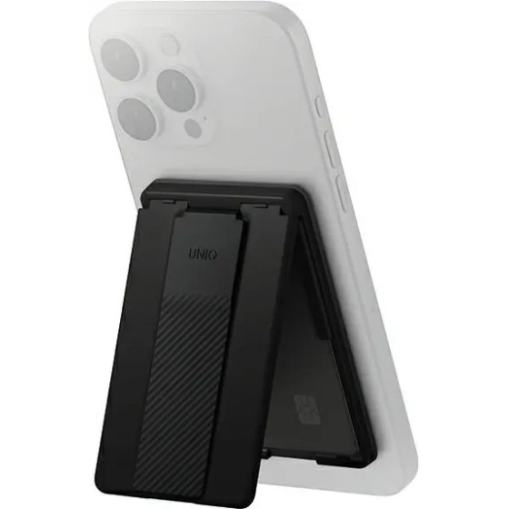 UNIQ Heldro ID magnetic wallet with support and band - black - (Uni001152-0)