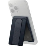 UNIQ Heldro ID magnetic wallet with support and band - navy blue - (Uni001153-0)