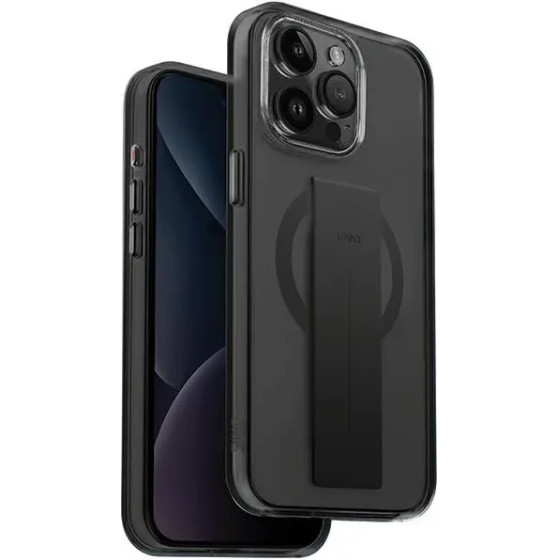 UNIQ Heldro Mag Magclick Charging case for iPhone 15 Pro - black - (Uni001097-0)