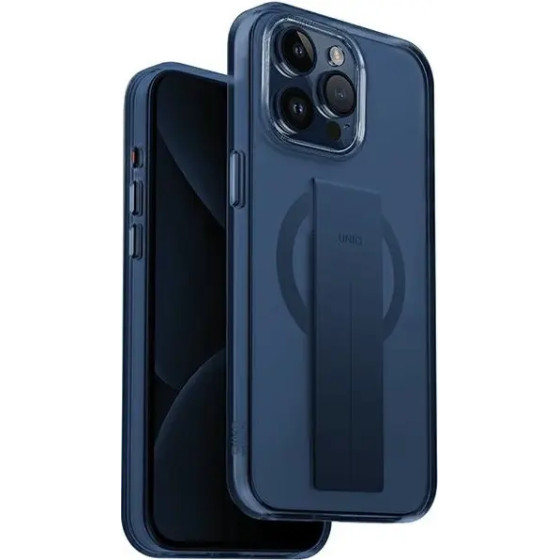 UNIQ Heldro Mag Magclick Charging case for iPhone 15 Pro - blue - (Uni001098-0)