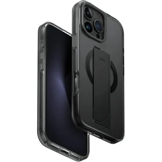 UNIQ Heldro Max iPhone 16 Pro Max 6.9 Magclick Charging case black/vapour smoke - (Uni001458-0)