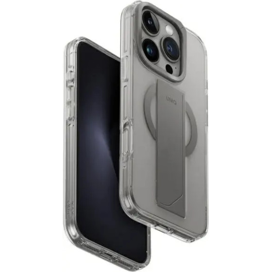 UNIQ Heldro Max Magclick Charging Case for iPhone 16 Pro - Transparent - (Uni001399-0)
