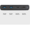 UNIQ HUB Surge LITHOS Collective 90W 2xUSB-A QC 3.0 / 2xUSB-C PD 3.0 - black - (Uni000004-0)