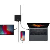 UNIQ HUB Surge LITHOS Collective 90W 2xUSB-A QC 3.0 / 2xUSB-C PD 3.0 - black - (Uni000004-0)