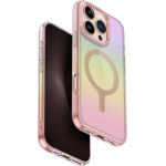 UNIQ Iridescia Magclick Charging Case for iPhone 16 Pro - Pink - (Uni001515-0)
