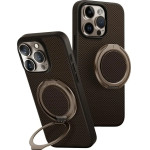 UNIQ Keva Air Magclick Charging GripFit Case for iPhone 16 Pro - Brown - (Uni001517-0)