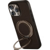 UNIQ Keva Air Magclick Charging GripFit Case for iPhone 16 Pro Max - Brown - (Uni001516-0)