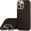 UNIQ Keva Max Magclick Charging Camera Stand Case for iPhone 16 Pro - Brown - (Uni001519-0)