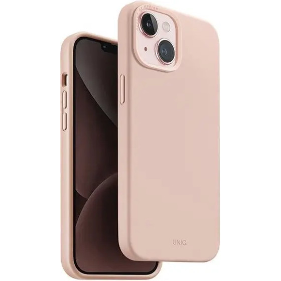 UNIQ Lino Hue Magclick Charging case for iPhone 15 - pink - (Uni000984-0)
