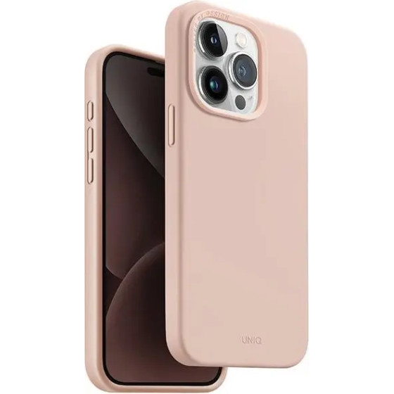 UNIQ Lino Hue Magclick Charging case for iPhone 15 Pro - pink - (Uni000995-0)